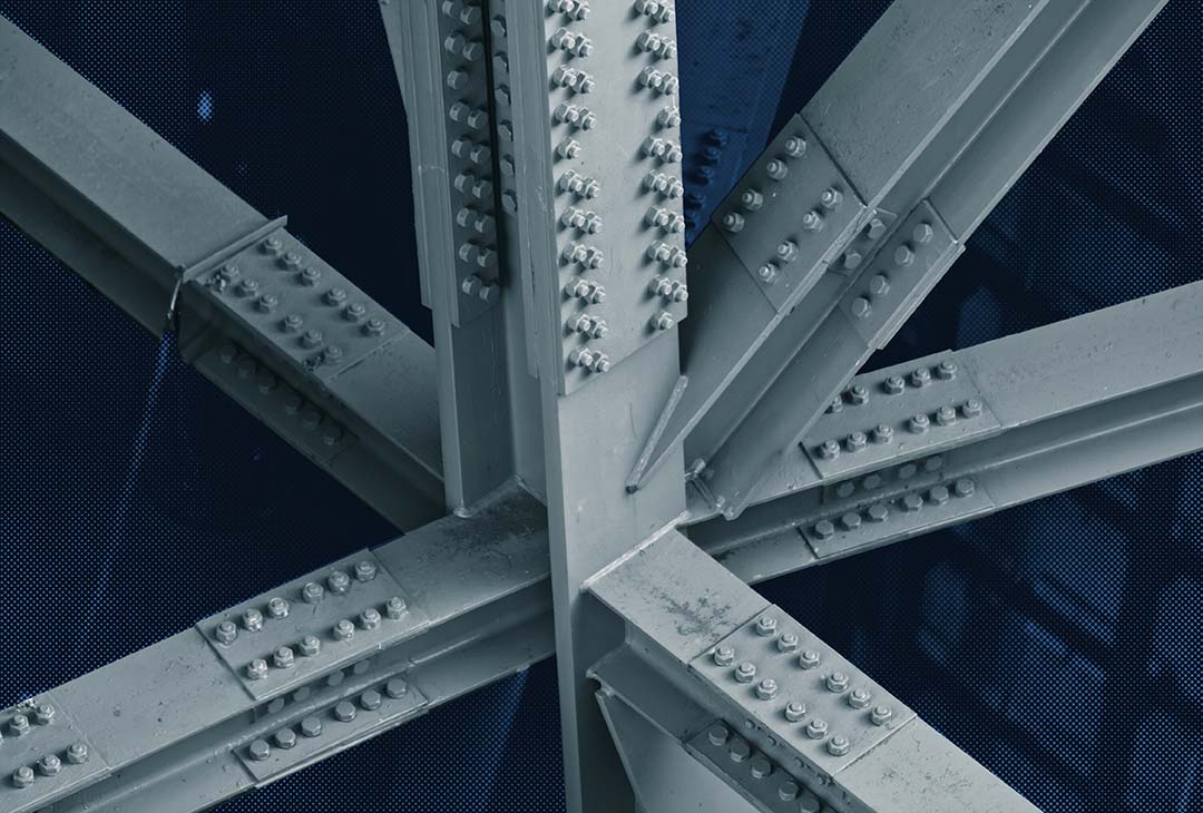 Steel Column Analysis Diagram